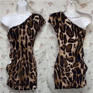 Wet Seal One Shoulder Dress